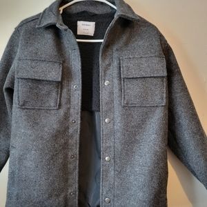Boy XL gray peacock jacket